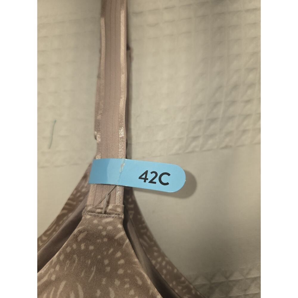 Bali Bra Womens Size 42c Beige Animal Print Tshirt Bra Underwired 7227 - Picture 3 of 6